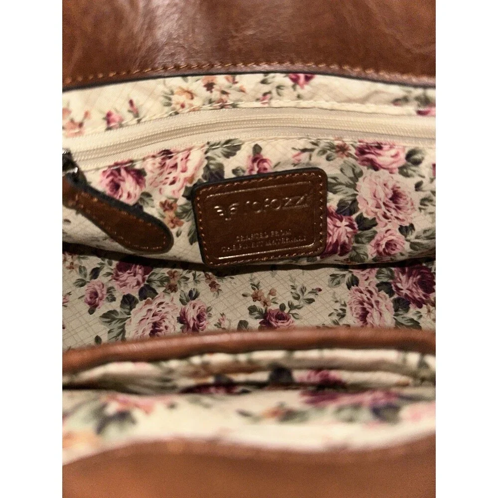 Rofozzi Trinity Small Vegan Leather Purse Shoulder & Top Handle Purse Brand New